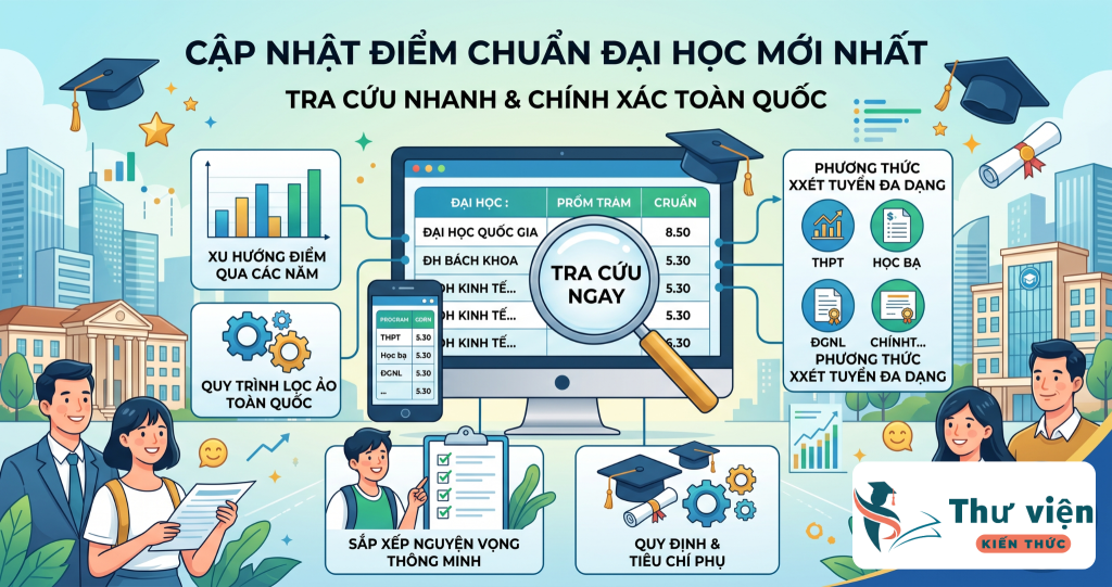 Cập Nhật Điểm Chuẩn Đại Học Mới Nhất