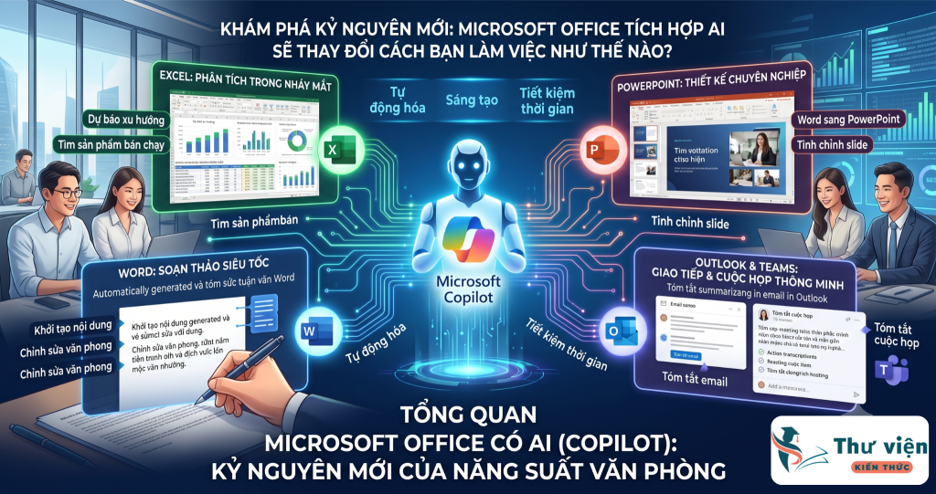 Microsoft Office tích hợp AI