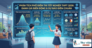 Phân tích phổ điểm thi tốt nghiệp THPT