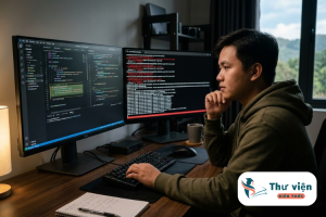 Khả năng xử lý code của AI và gỡ lỗi trên hai màn hình làm việc